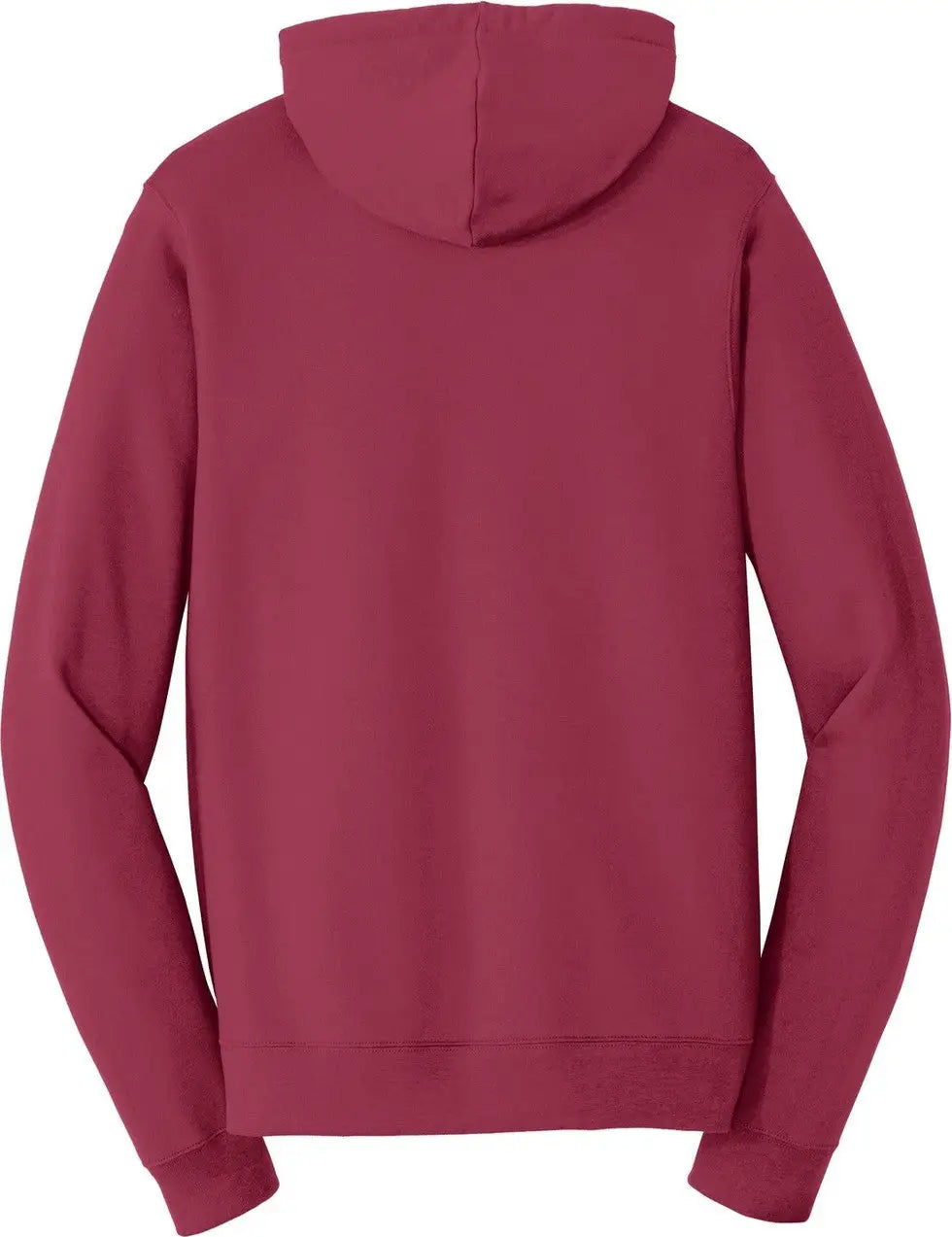 Port & Company Pc850h co Fan Favorite Fleece Pullover Hooded Sweatshirt - Garnet