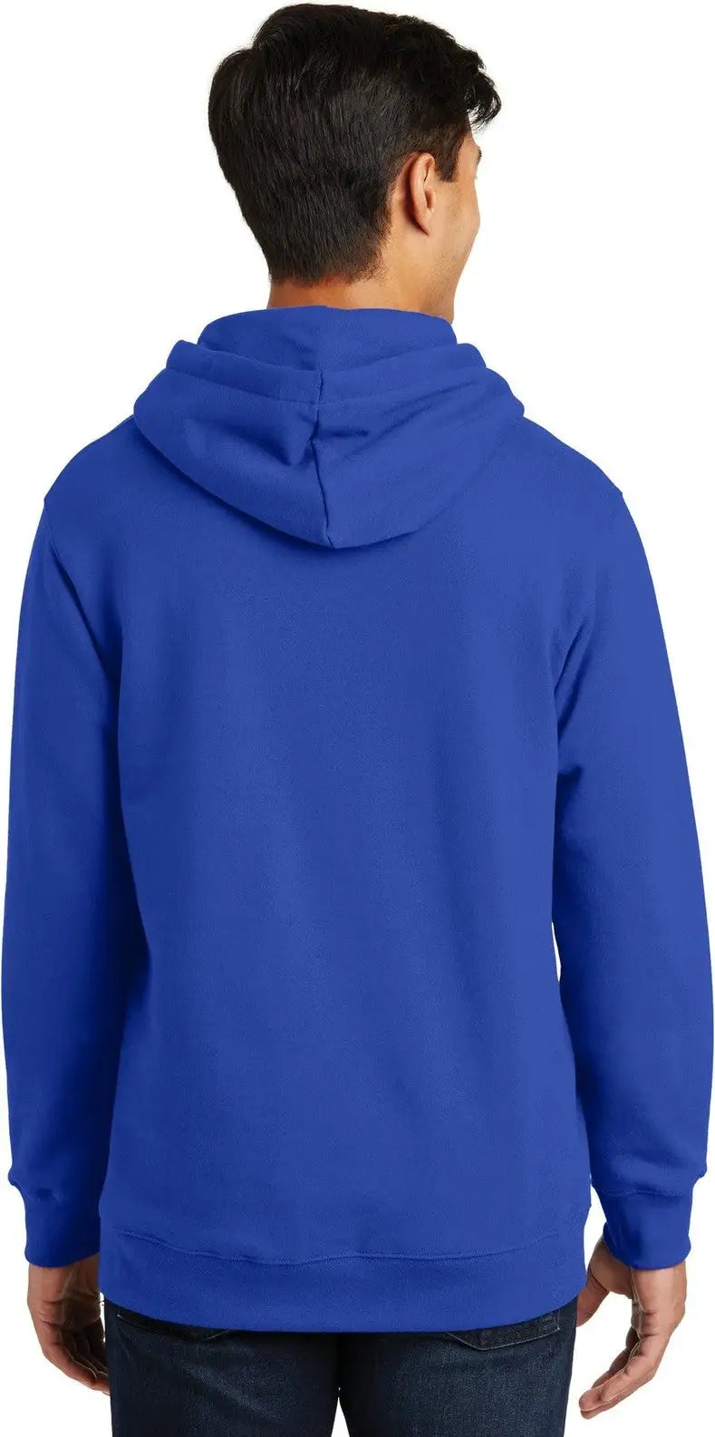 Port & Company Pc850h co Fan Favorite Fleece Pullover Hooded Sweatshirt - True Royal