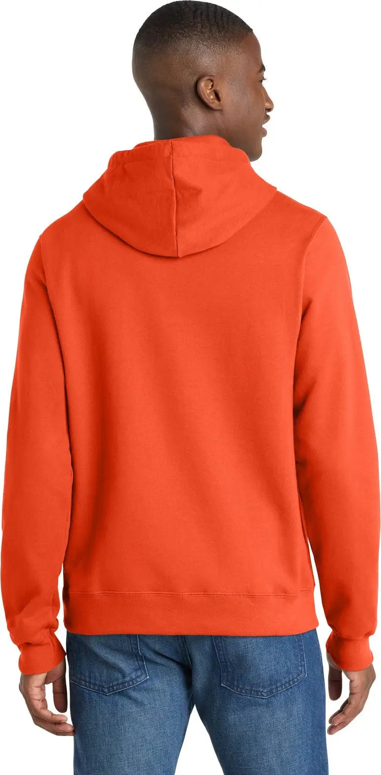 Port & Company Pc850h co Fan Favorite Fleece Pullover Hooded Sweatshirt - Orange