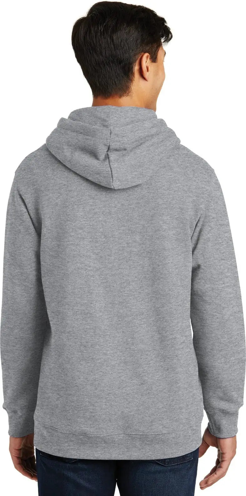 Port & Company Pc850h co Fan Favorite Fleece Pullover Hooded Sweatshirt - Athletic Heather