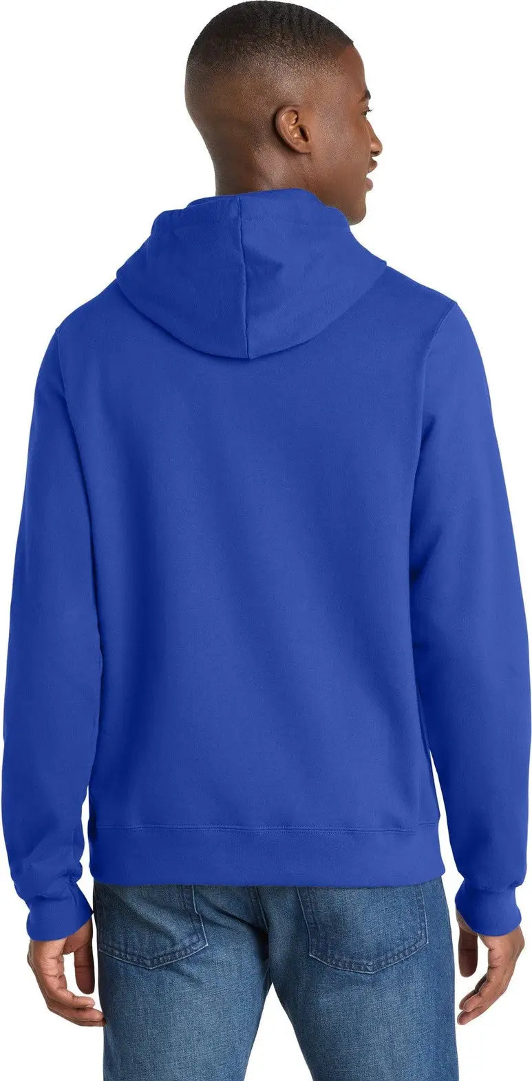Port & Company Pc850h co Fan Favorite Fleece Pullover Hooded Sweatshirt - True Royal