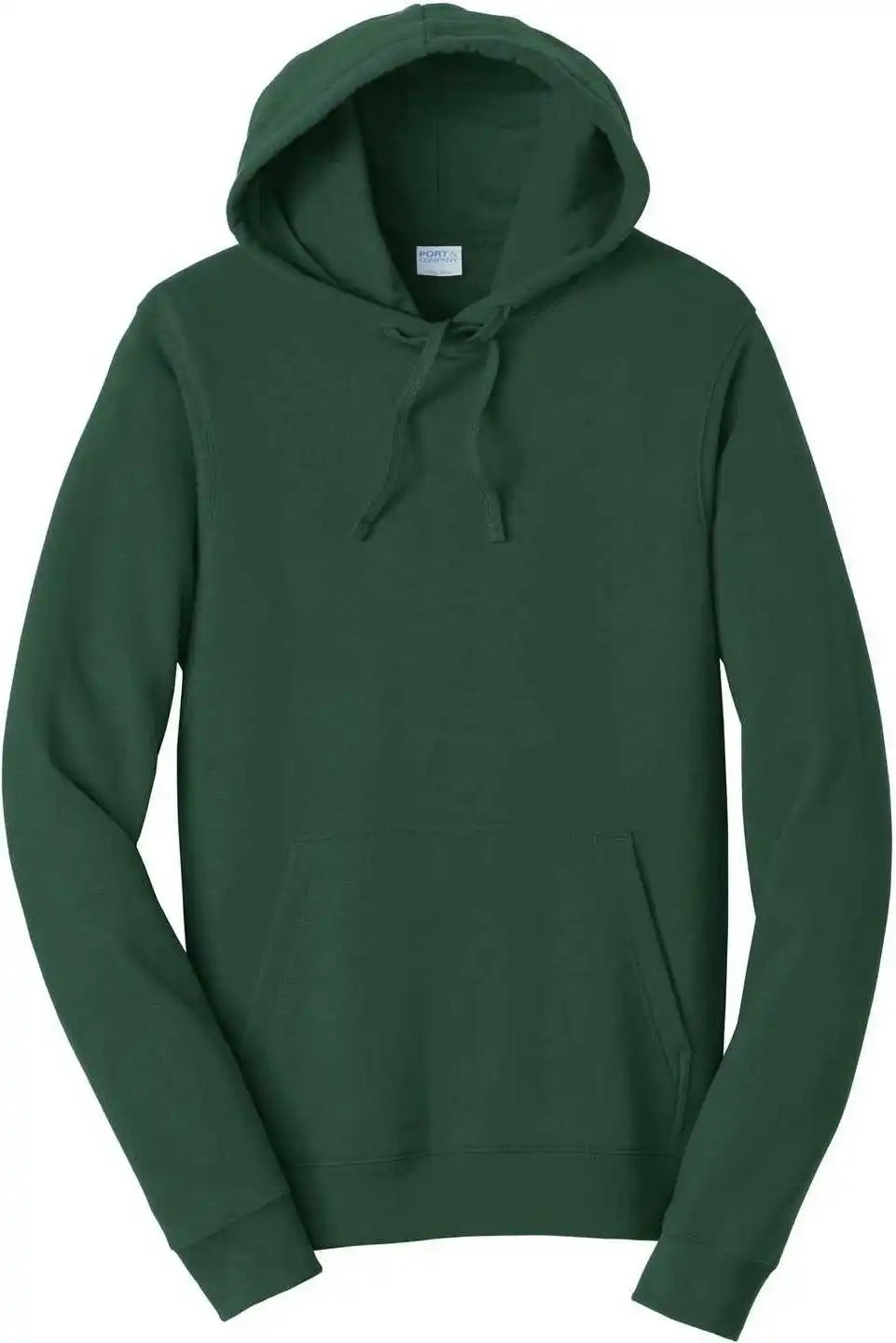 Port &amp; Company Pc850h Fan Favorite Fleece Pullover Hooded Sweatshirt Forest Green