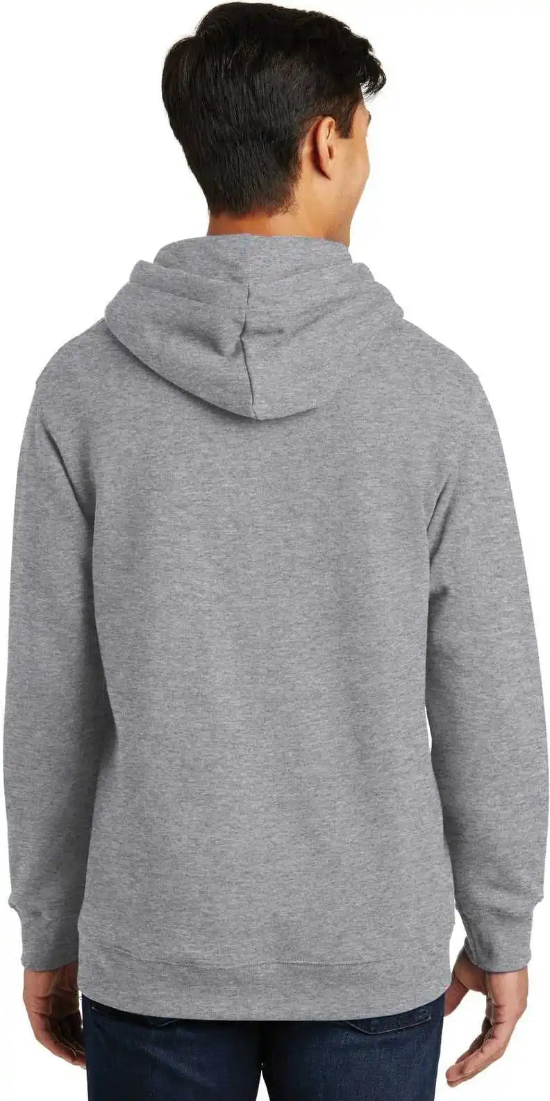 Port &amp; Company Pc850h Fan Favorite Fleece Pullover Hooded Sweatshirt Athletic Heather