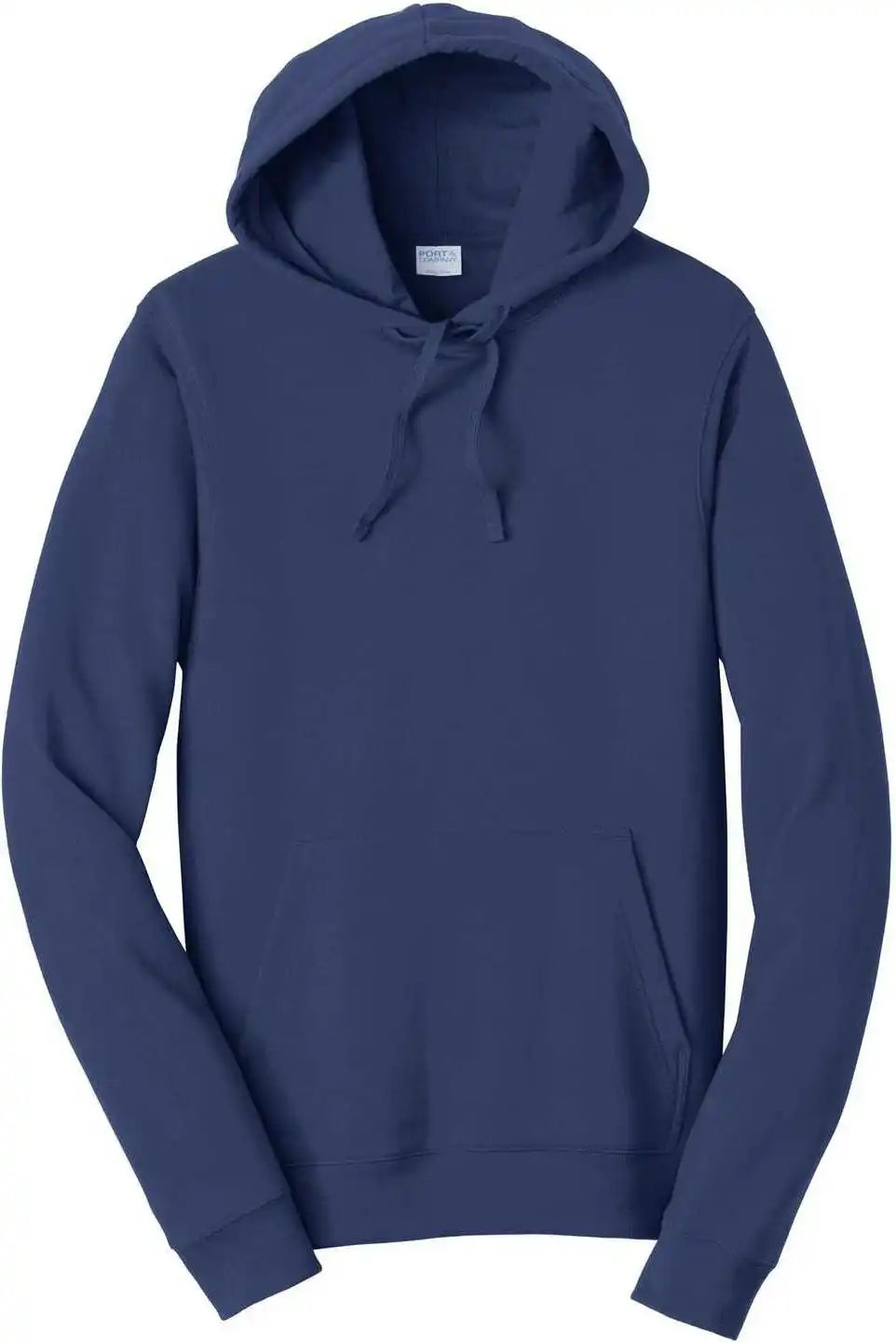 Port &amp; Company Pc850h Fan Favorite Fleece Pullover Hooded Sweatshirt Team Navy
