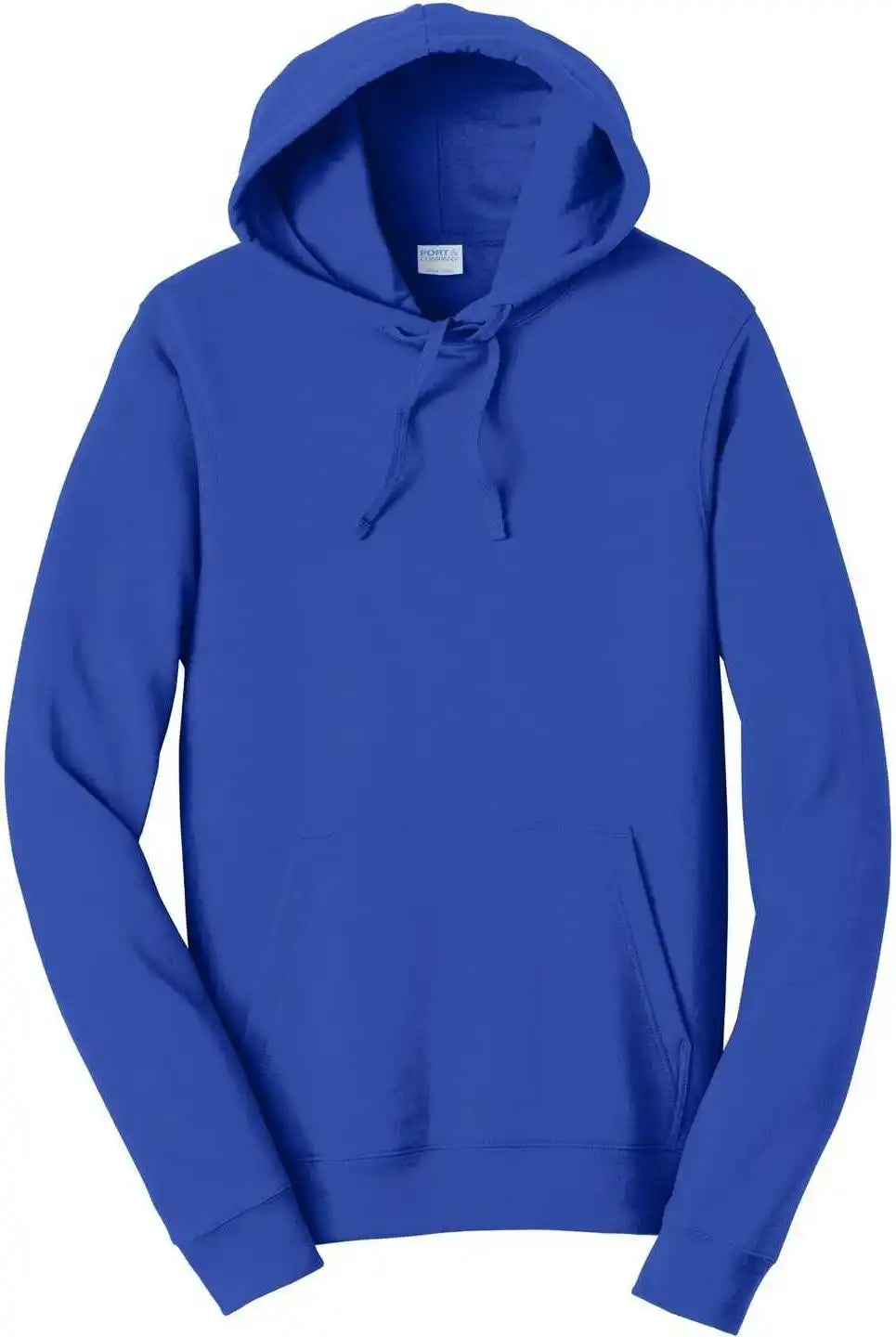 Port &amp; Company Pc850h Fan Favorite Fleece Pullover Hooded Sweatshirt True Royal