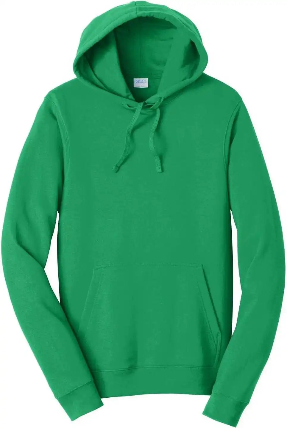 Port &amp; Company Pc850h Fan Favorite Fleece Pullover Hooded Sweatshirt Athletic Kelly