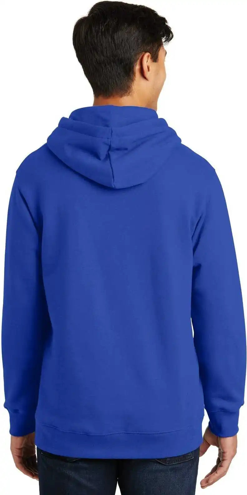 Port & Company Pc850h Fan Favorite Fleece Pullover Hooded Sweatshirt True Royal