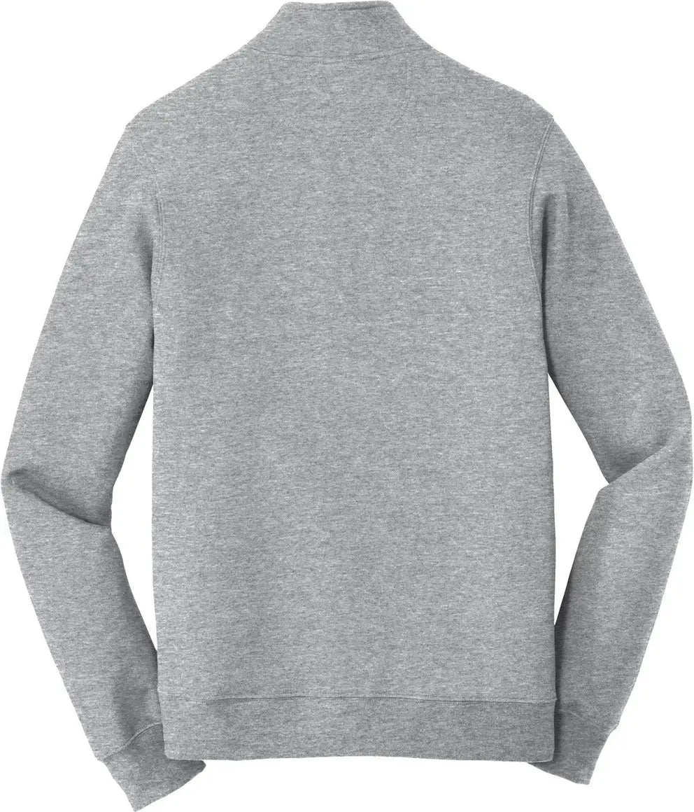 Port & Company Pc850q co Fan Favorite Fleece 1/4-zip Pullover Sweatshirt - Athletic Heather