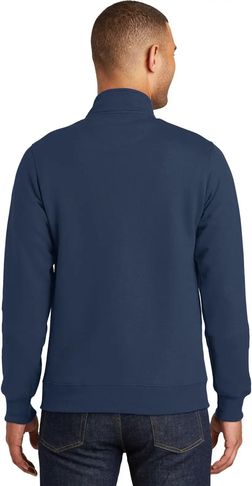 Port & Company Pc850q co Fan Favorite Fleece 1/4-zip Pullover Sweatshirt - Team Navy