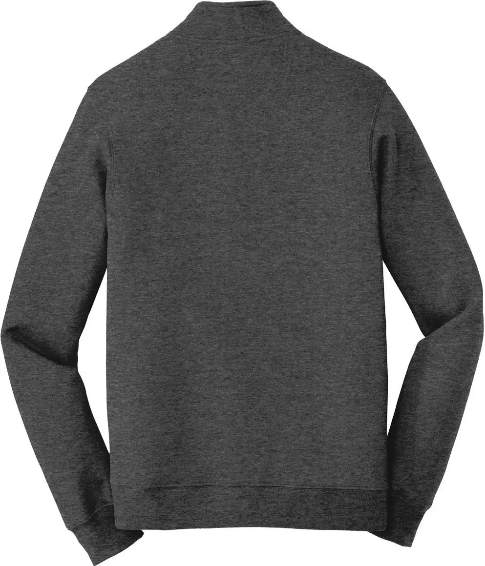 Port & Company Pc850q co Fan Favorite Fleece 1/4-zip Pullover Sweatshirt - Dark Heather Gray