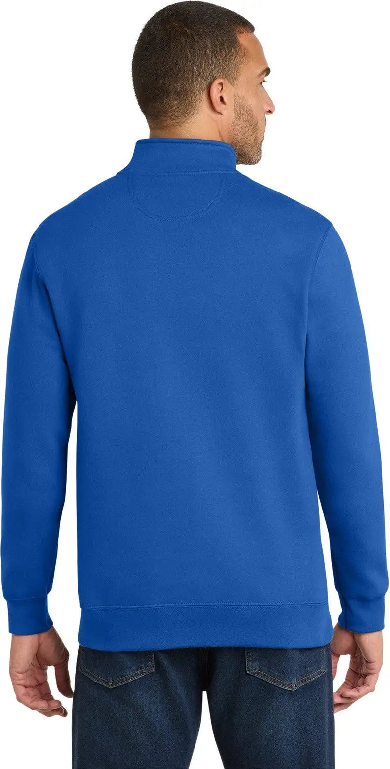 Port & Company Pc850q co Fan Favorite Fleece 1/4-zip Pullover Sweatshirt - True Royal