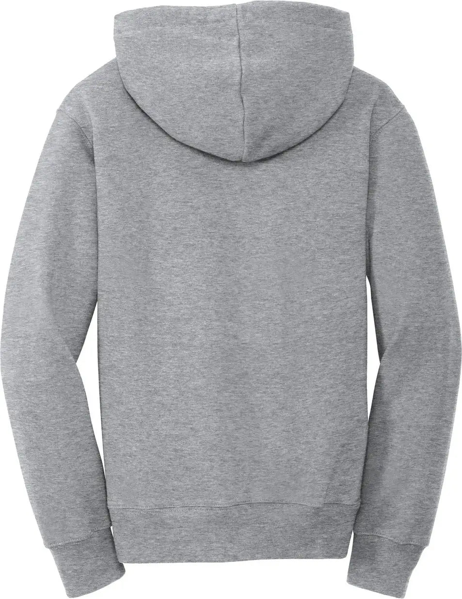 Port & Company Pc850yh co Youth Fan Favorite Fleece Pullover Hooded Sweatshirt - Athletic Heather