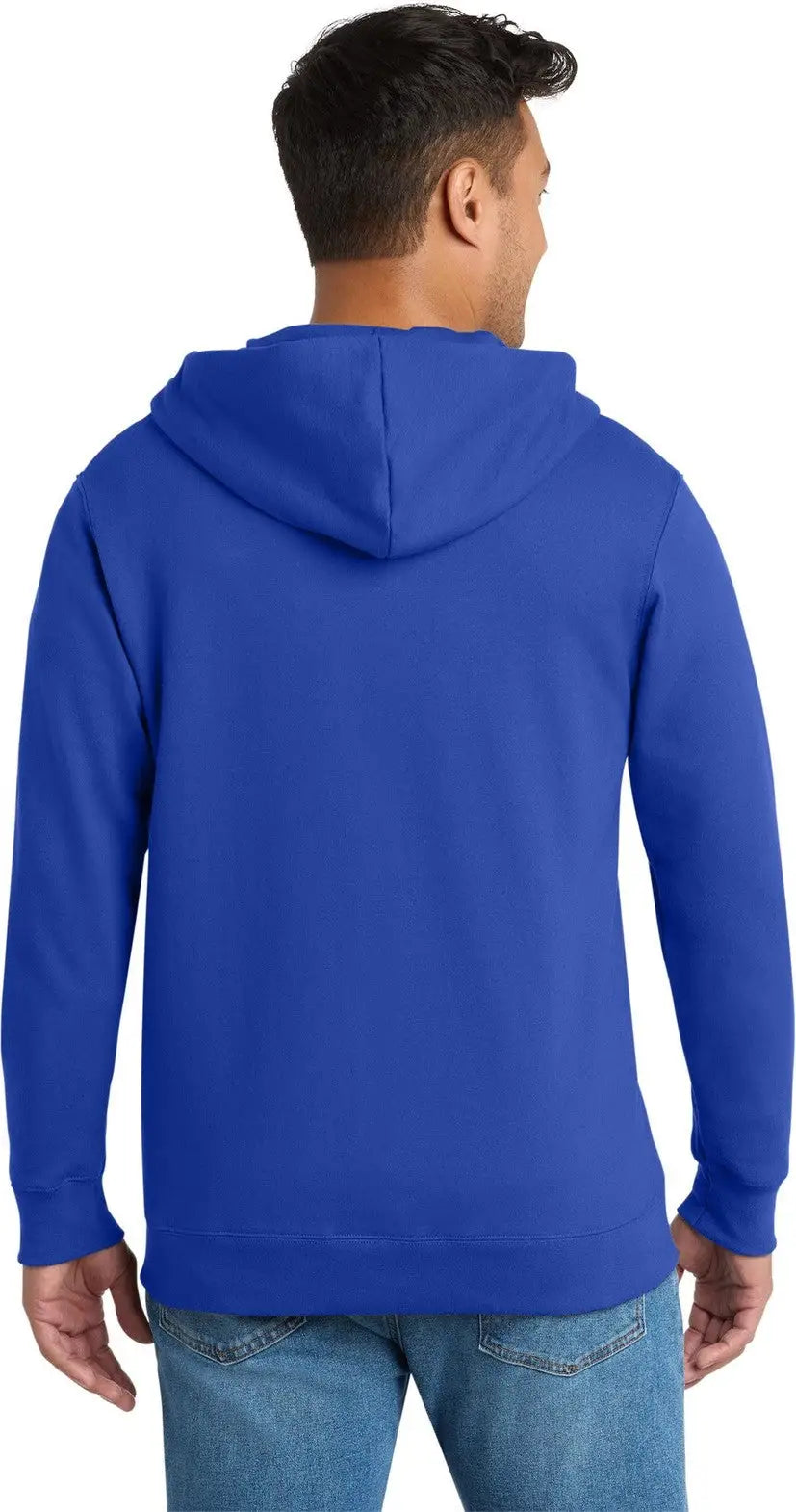 Port & Company Pc850zh co Fan Favorite Fleece Full-zip Hooded Sweatshirt - True Royal