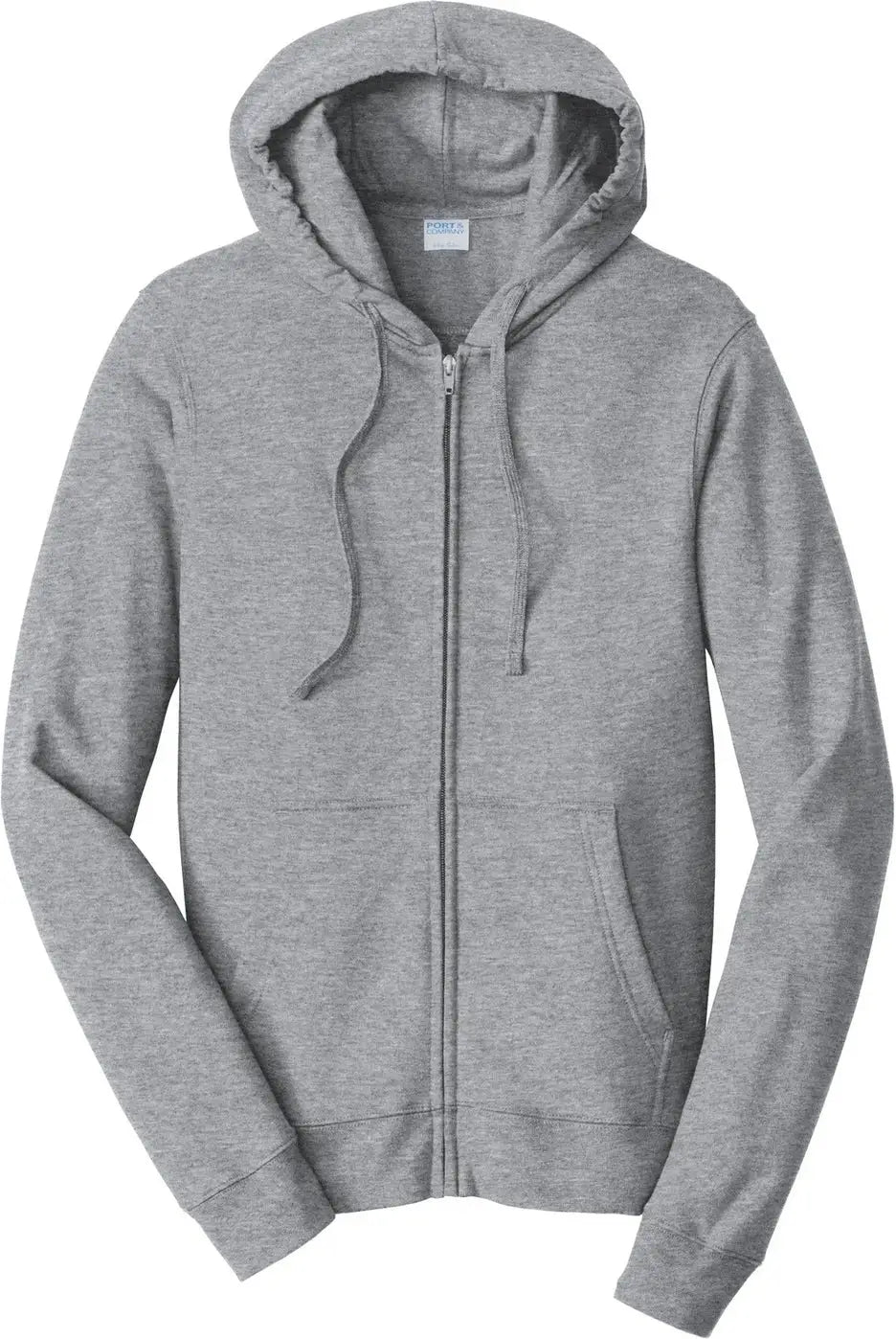Port & Company Pc850zh co Fan Favorite Fleece Full-zip Hooded Sweatshirt - Athletic Heather