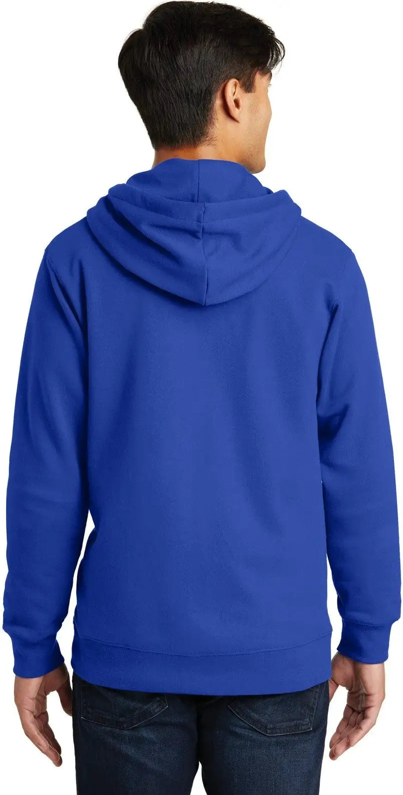 Port & Company Pc850zh co Fan Favorite Fleece Full-zip Hooded Sweatshirt - True Royal