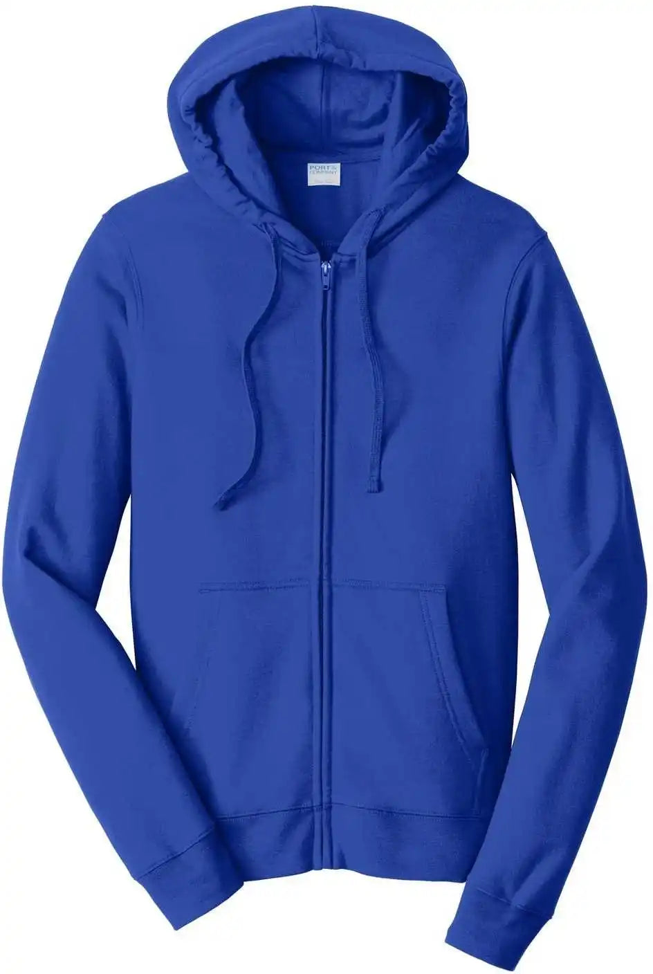 Port & Company Pc850zh Fan Favorite Fleece Full-zip Hooded Sweatshirt - True Royal