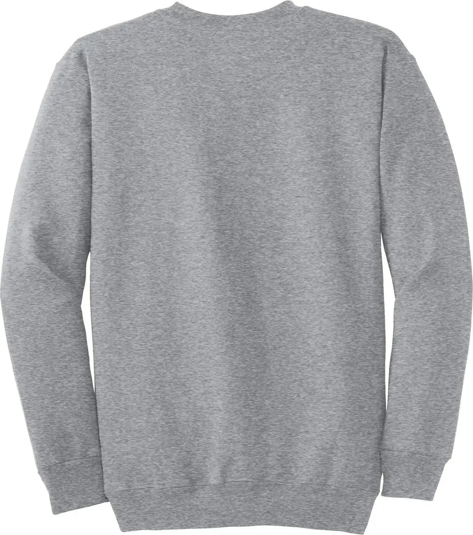 Port & Company Pc90 co Essential Fleece Crewneck Sweatshirt - Athletic Heather - Adult s
