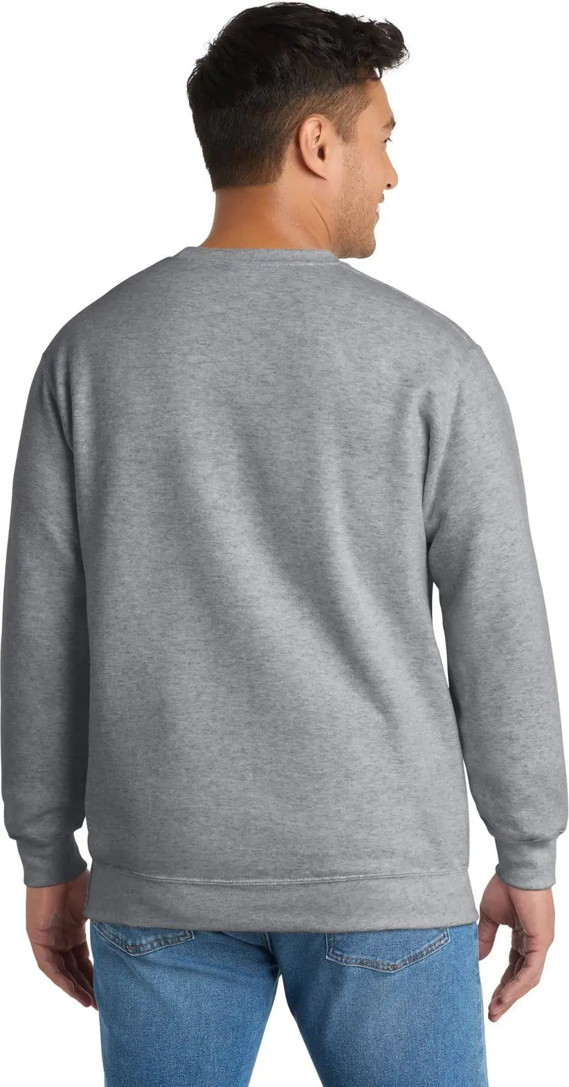 Port & Company Pc90 co Essential Fleece Crewneck Sweatshirt - Athletic Heather