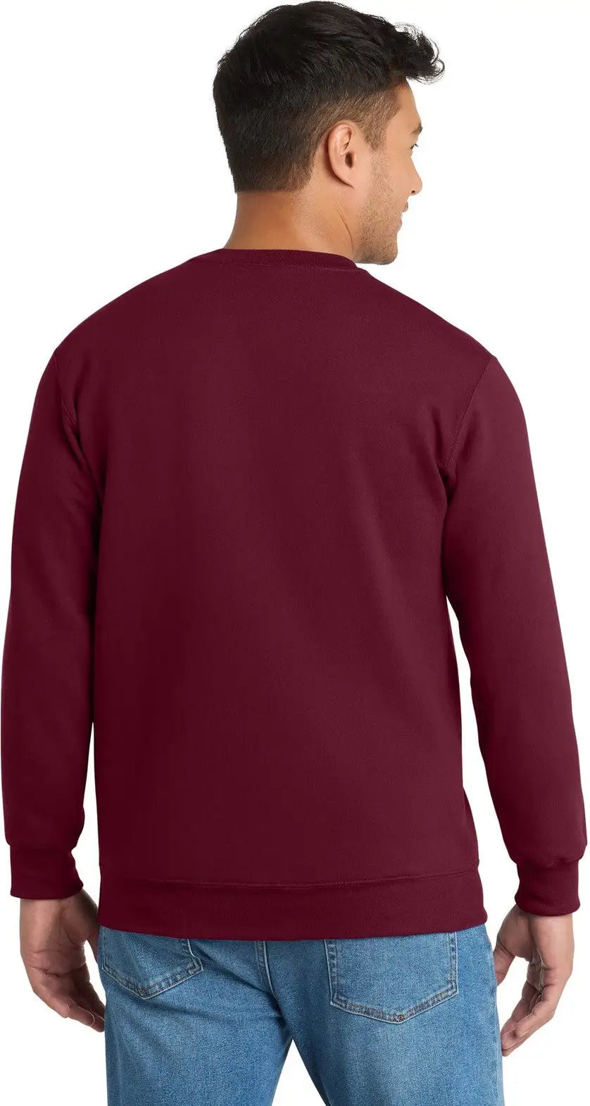 Port & Company Pc90 co Essential Fleece Crewneck Sweatshirt - Cardinal