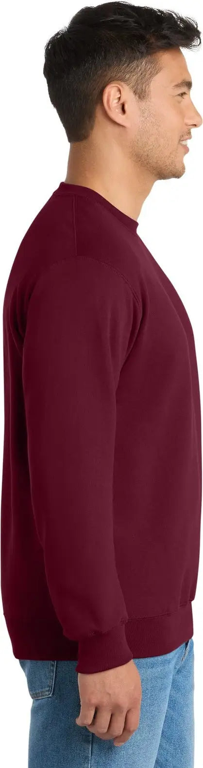 Port & Company Pc90 co Essential Fleece Crewneck Sweatshirt - Cardinal