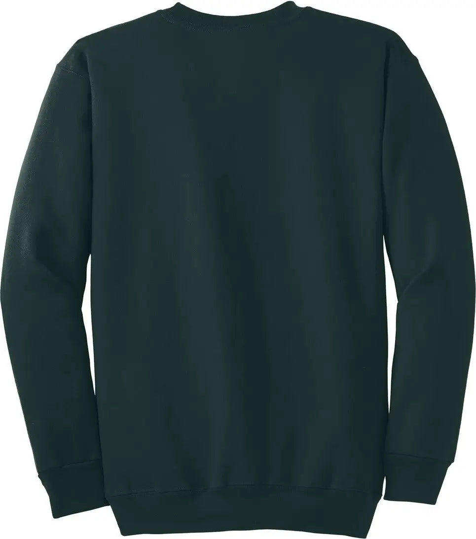 Port & Company Pc90 co Essential Fleece Crewneck Sweatshirt - Dark Green - Adult s