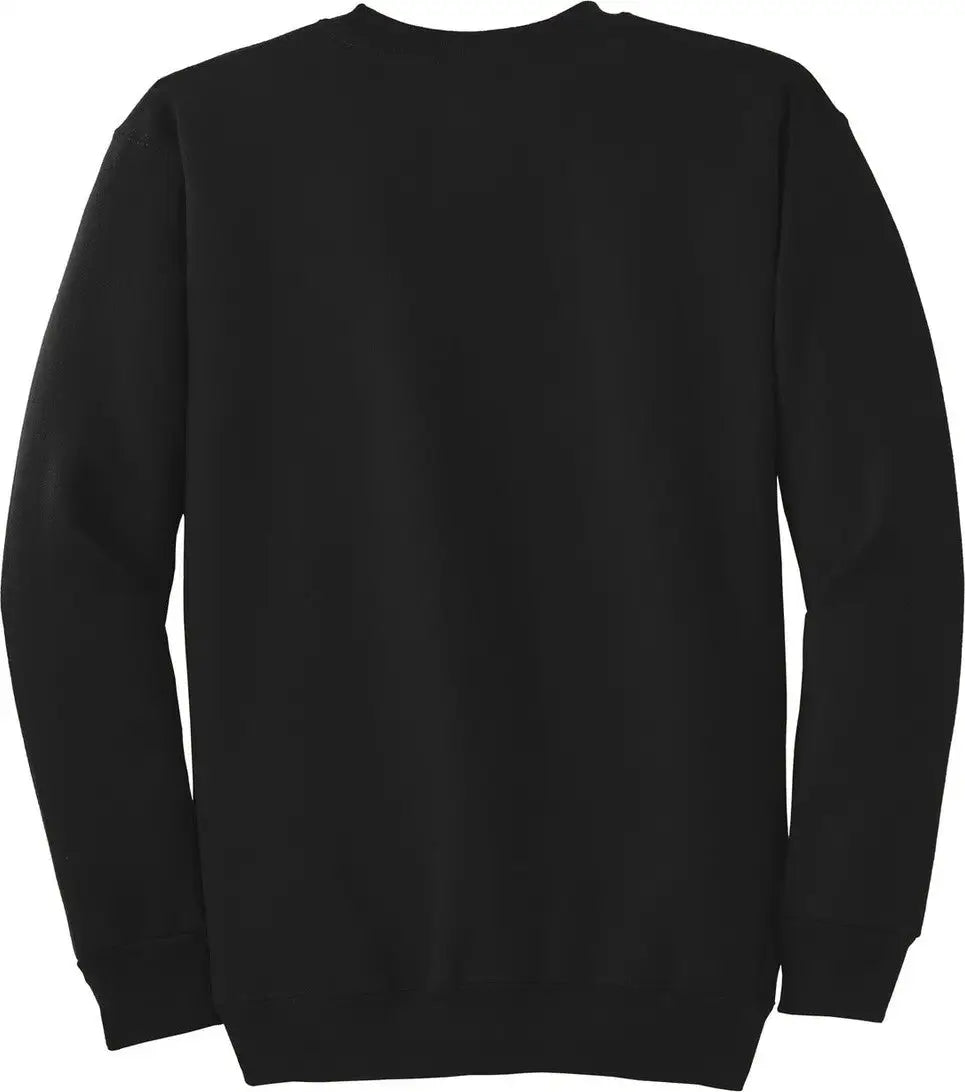 Port & Company Pc90 co Essential Fleece Crewneck Sweatshirt - Jet Black - Adult s