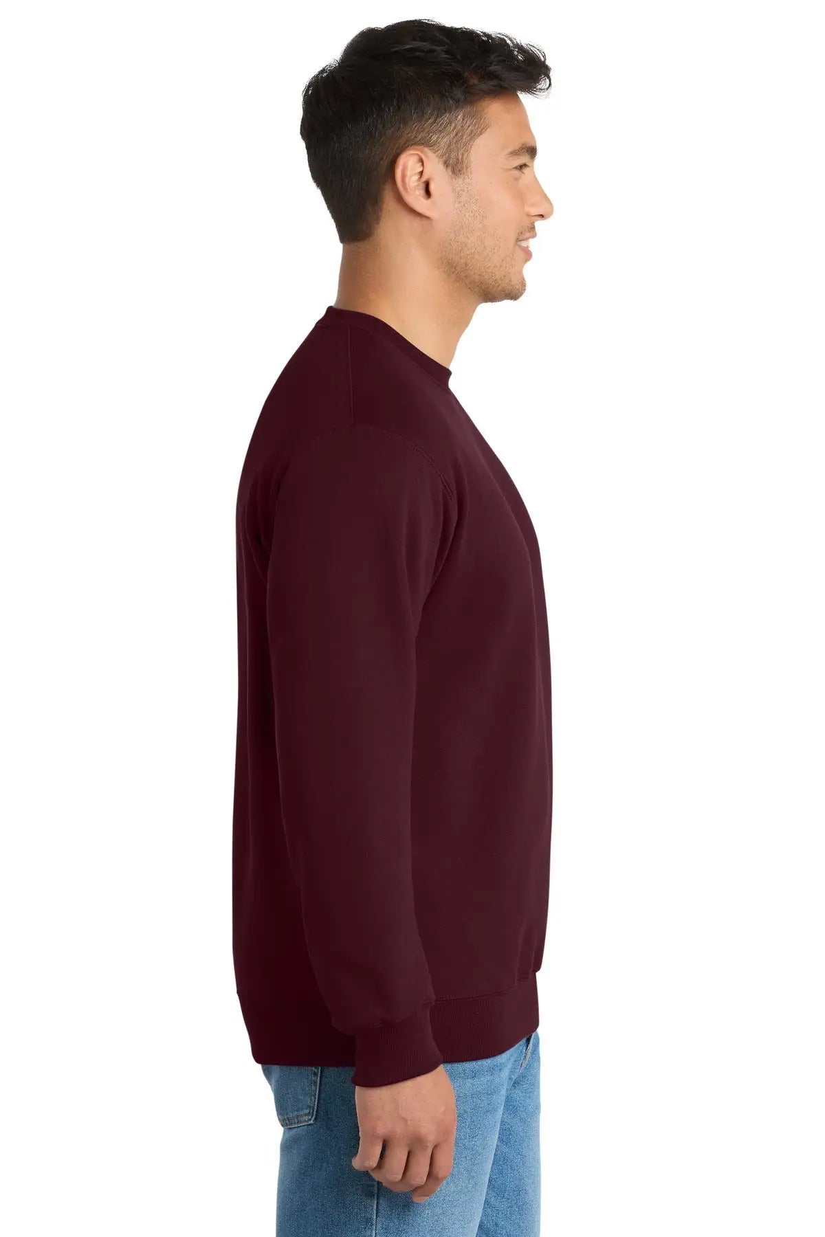 Port & Company Pc90 co Essential Fleece Crewneck Sweatshirt - Maroon