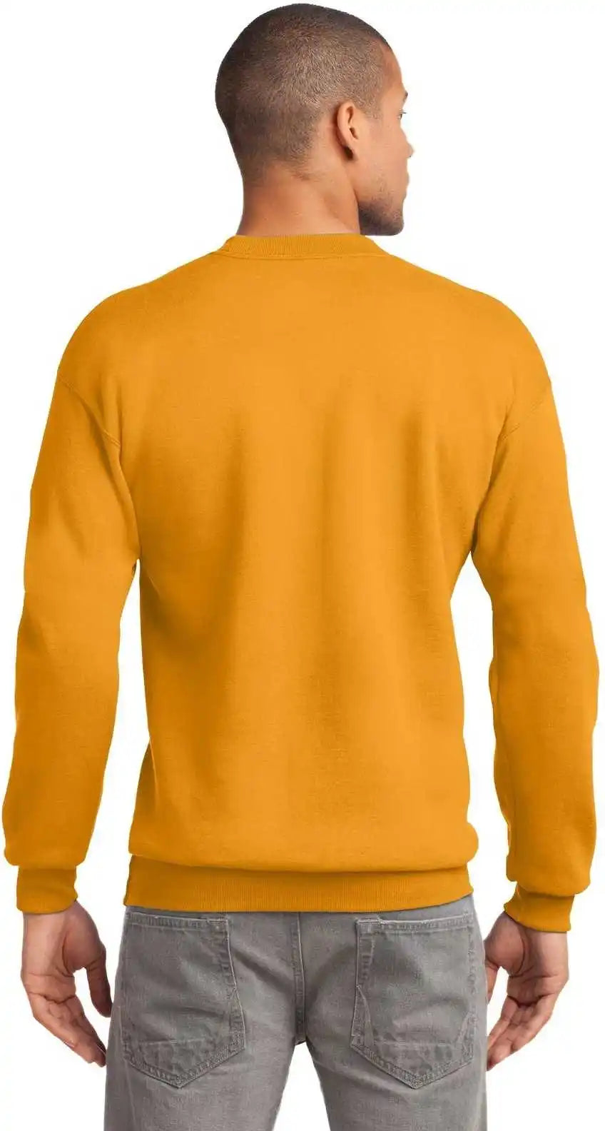 Port & Company Pc90 Essential Fleece Crewneck Sweatshirt - Gold