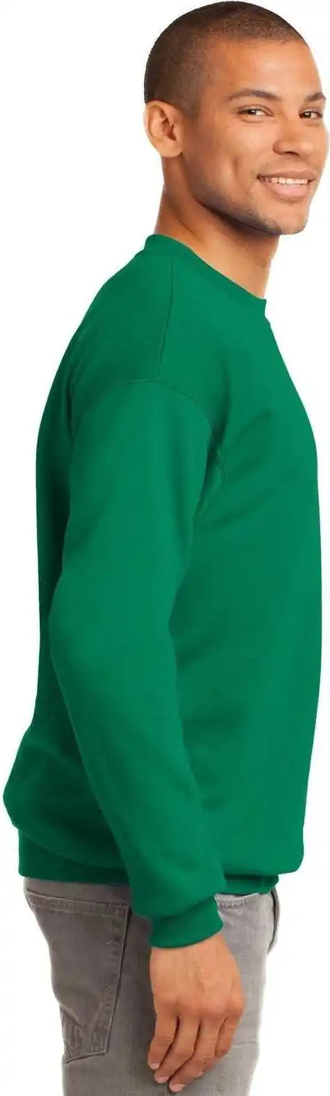 Port &amp; Company Pc90 Essential Fleece Crewneck Sweatshirt Kelly