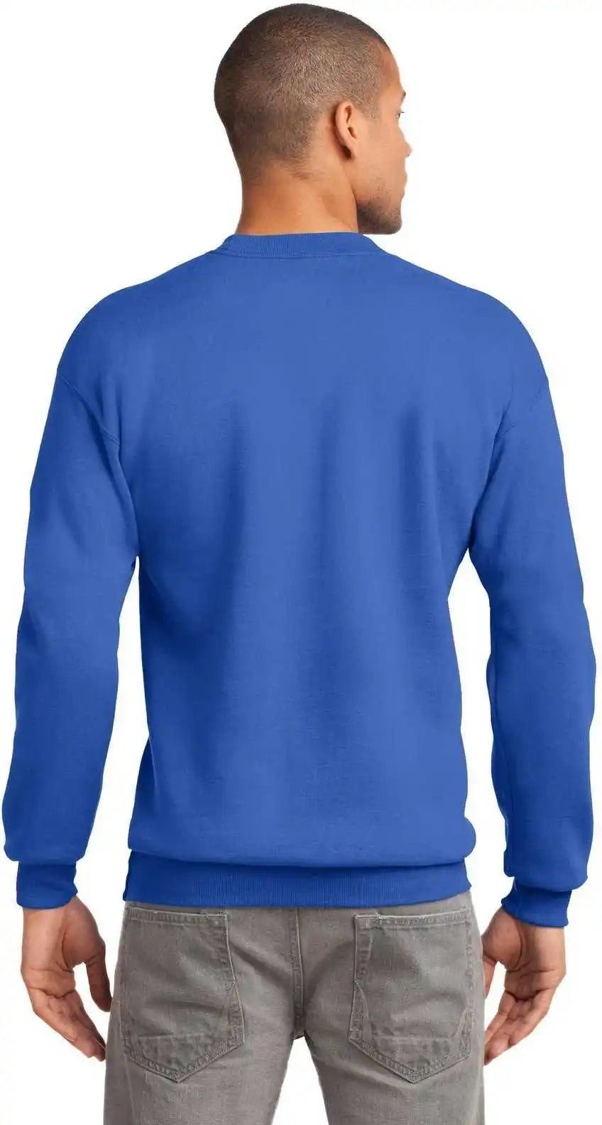 Port & Company Pc90 Essential Fleece Crewneck Sweatshirt Royal