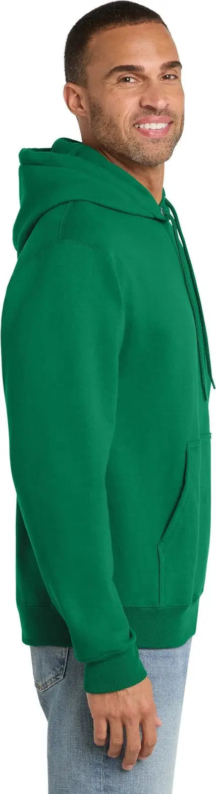 Port & Company Pc90h co Essential Fleece Pullover Hooded Sweatshirt - Kelly Green