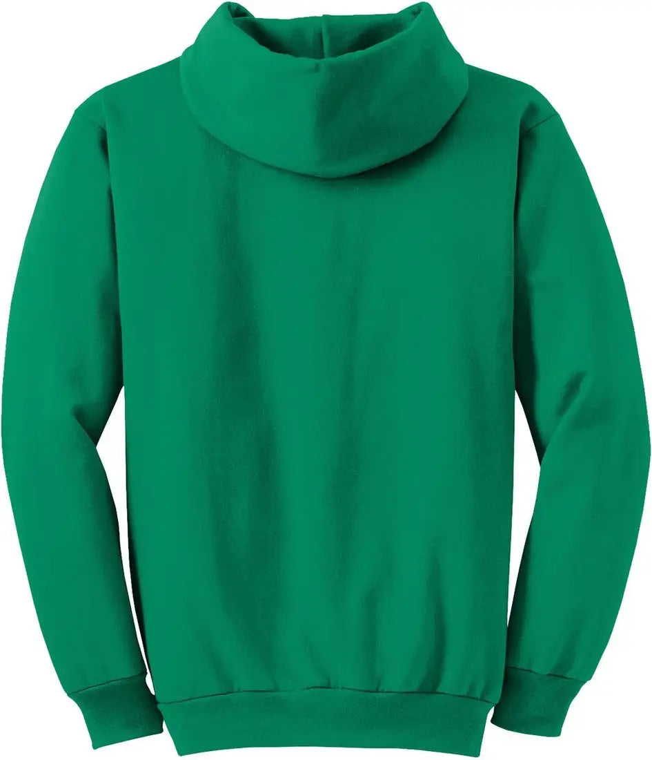 Port & Company Pc90h co Essential Fleece Pullover Hooded Sweatshirt - Kelly Green - Adult s