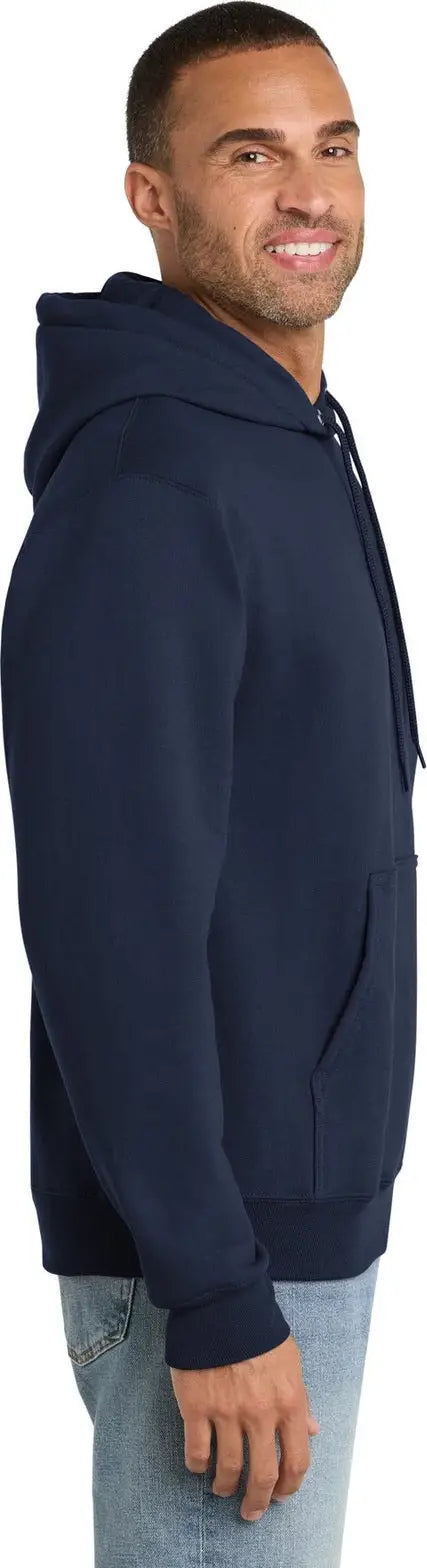 Port & Company Pc90h co Essential Fleece Pullover Hooded Sweatshirt - Navy