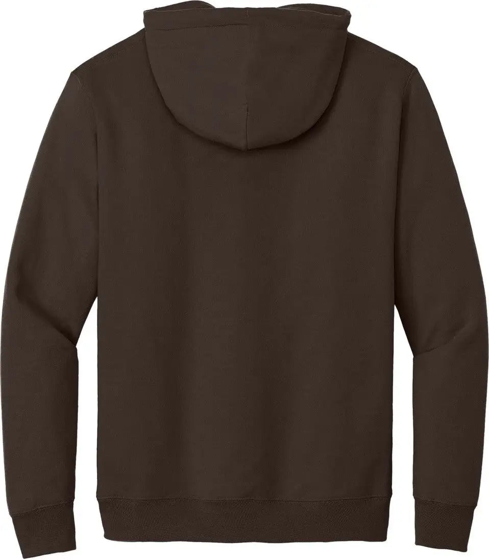 Port & Company Pc90h co Essential Fleece Pullover Hooded Sweatshirt - Dark Chocolate Brown
