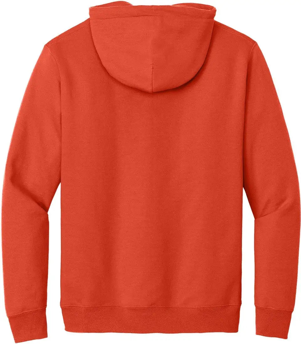 Port & Company Pc90h co Essential Fleece Pullover Hooded Sweatshirt - Orange - Adult s