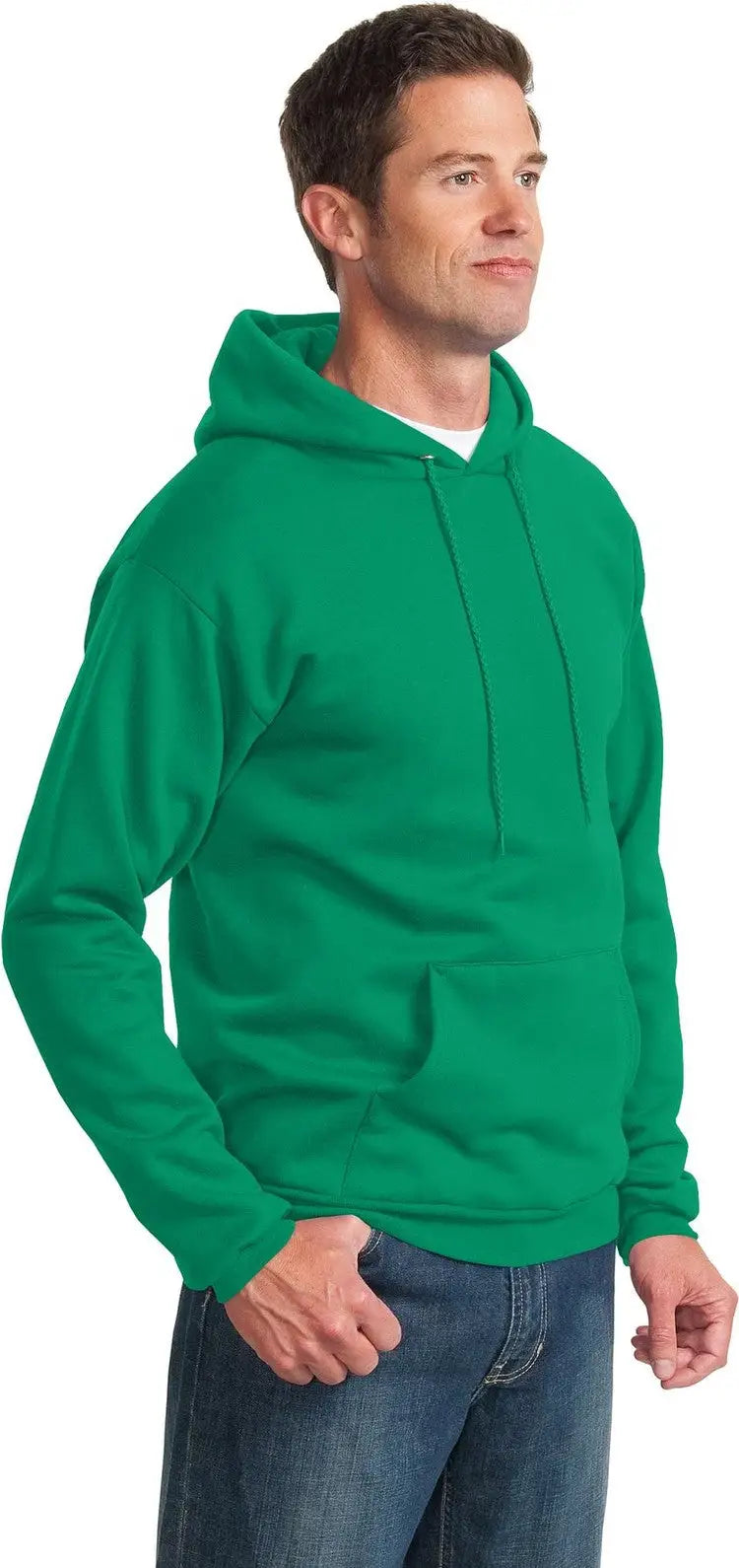 Port & Company Pc90h co Essential Fleece Pullover Hooded Sweatshirt - Kelly Green