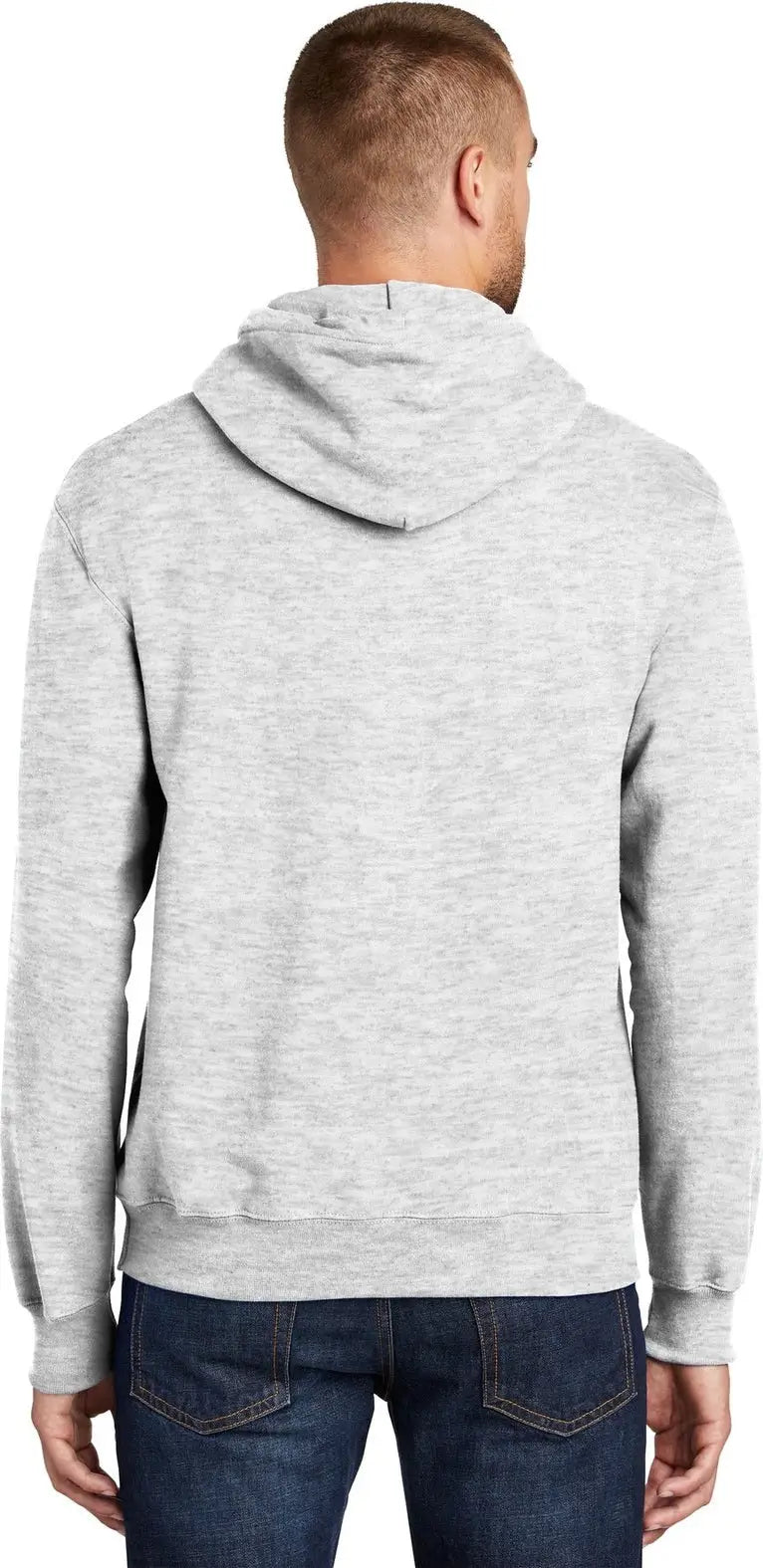 Port & Company Pc90ht co Tall Essential Fleece Pullover Hooded Sweatshirt - Ash