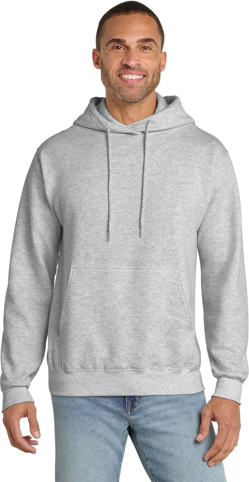 Port & Company Pc90ht co Tall Essential Fleece Pullover Hooded Sweatshirt - Ash