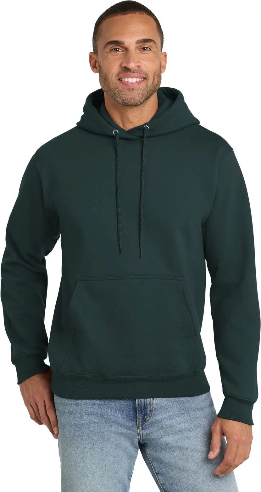 Port & Company Pc90ht co Tall Essential Fleece Pullover Hooded Sweatshirt - Dark Green