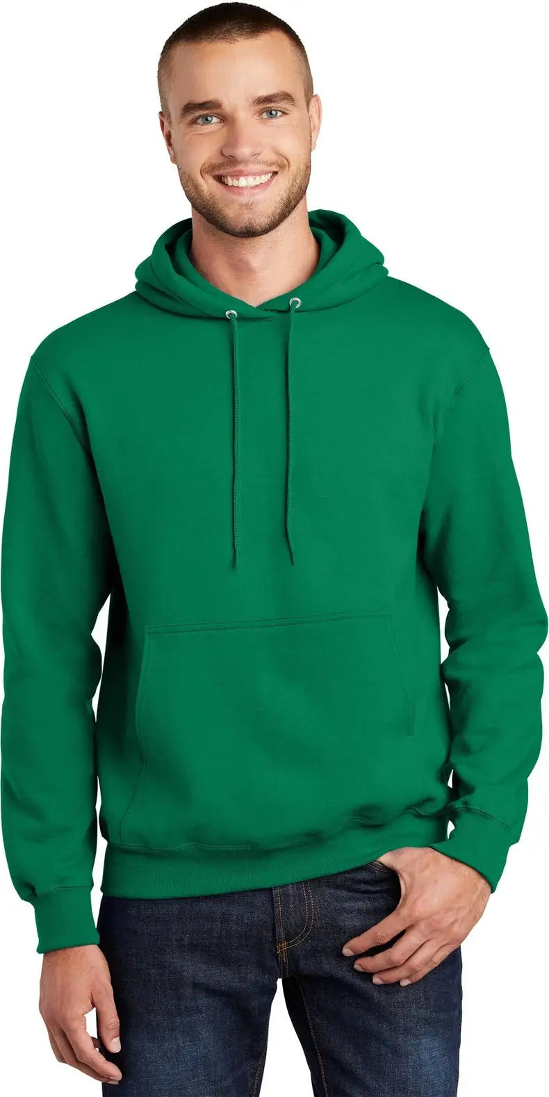 Port & Company Pc90ht co Tall Essential Fleece Pullover Hooded Sweatshirt - Kelly