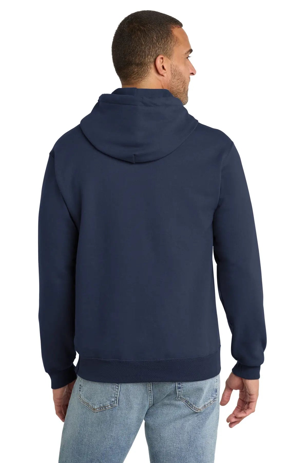 Port & Company Pc90ht co Tall Essential Fleece Pullover Hooded Sweatshirt - Navy