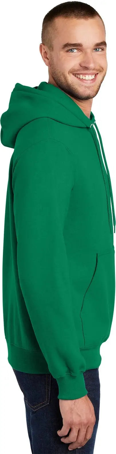 Port & Company Pc90ht co Tall Essential Fleece Pullover Hooded Sweatshirt - Kelly