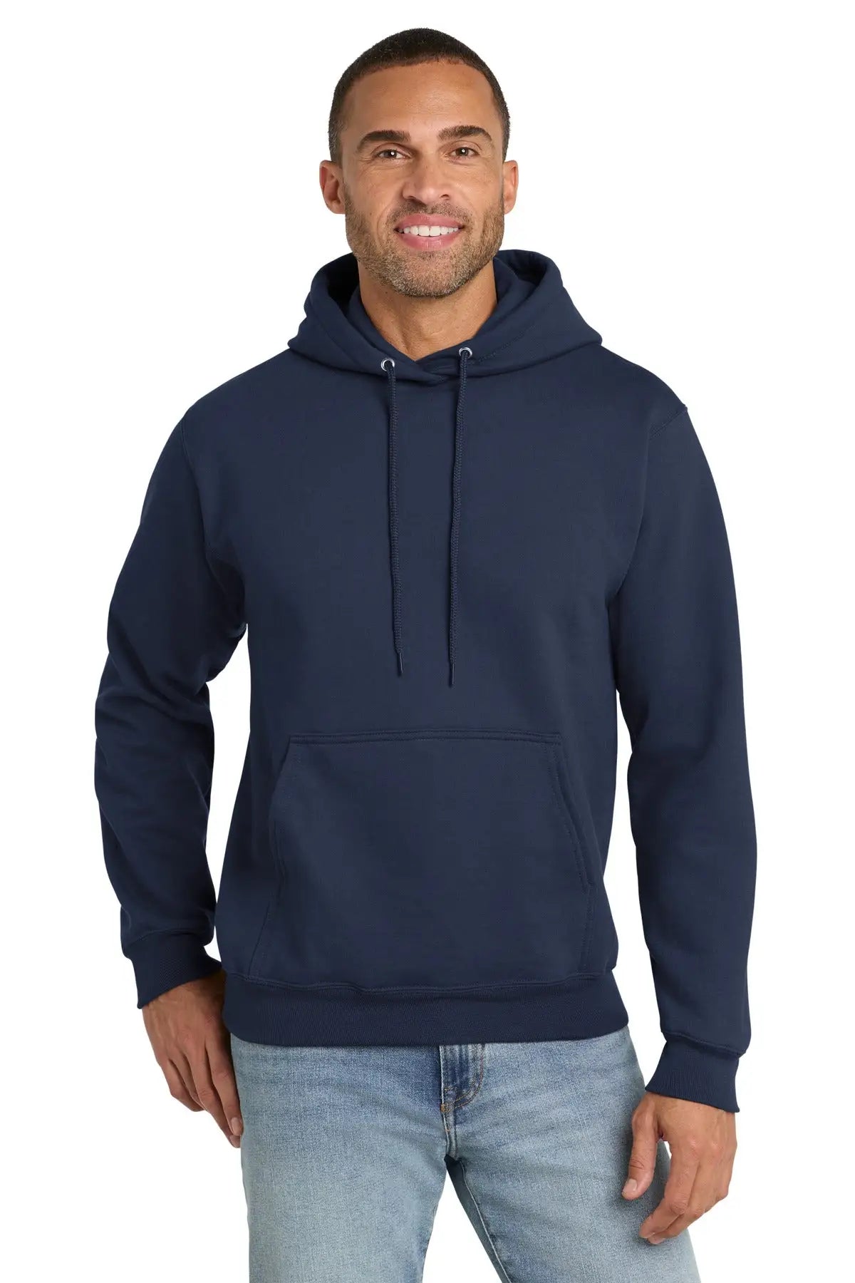 Port & Company Pc90ht co Tall Essential Fleece Pullover Hooded Sweatshirt - Navy