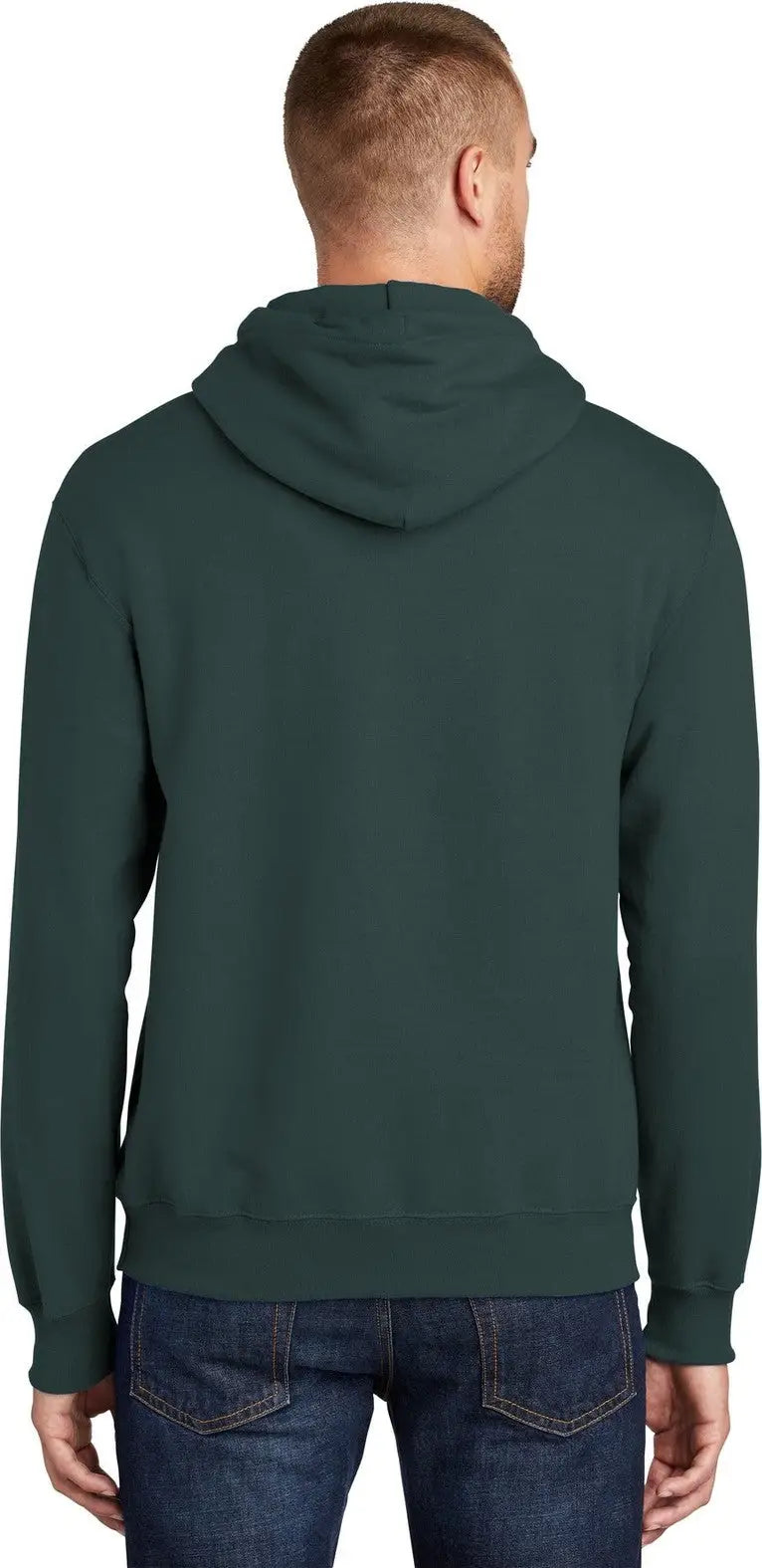 Port & Company Pc90ht co Tall Essential Fleece Pullover Hooded Sweatshirt - Dark Green