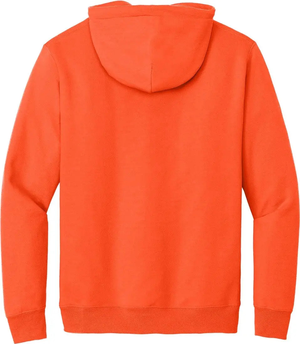 Port & Company Pc90ht co Tall Essential Fleece Pullover Hooded Sweatshirt - Safety Orange - Adult l