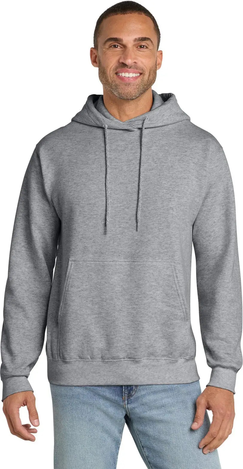Port & Company Pc90ht co Tall Essential Fleece Pullover Hooded Sweatshirt - Athletic Heather