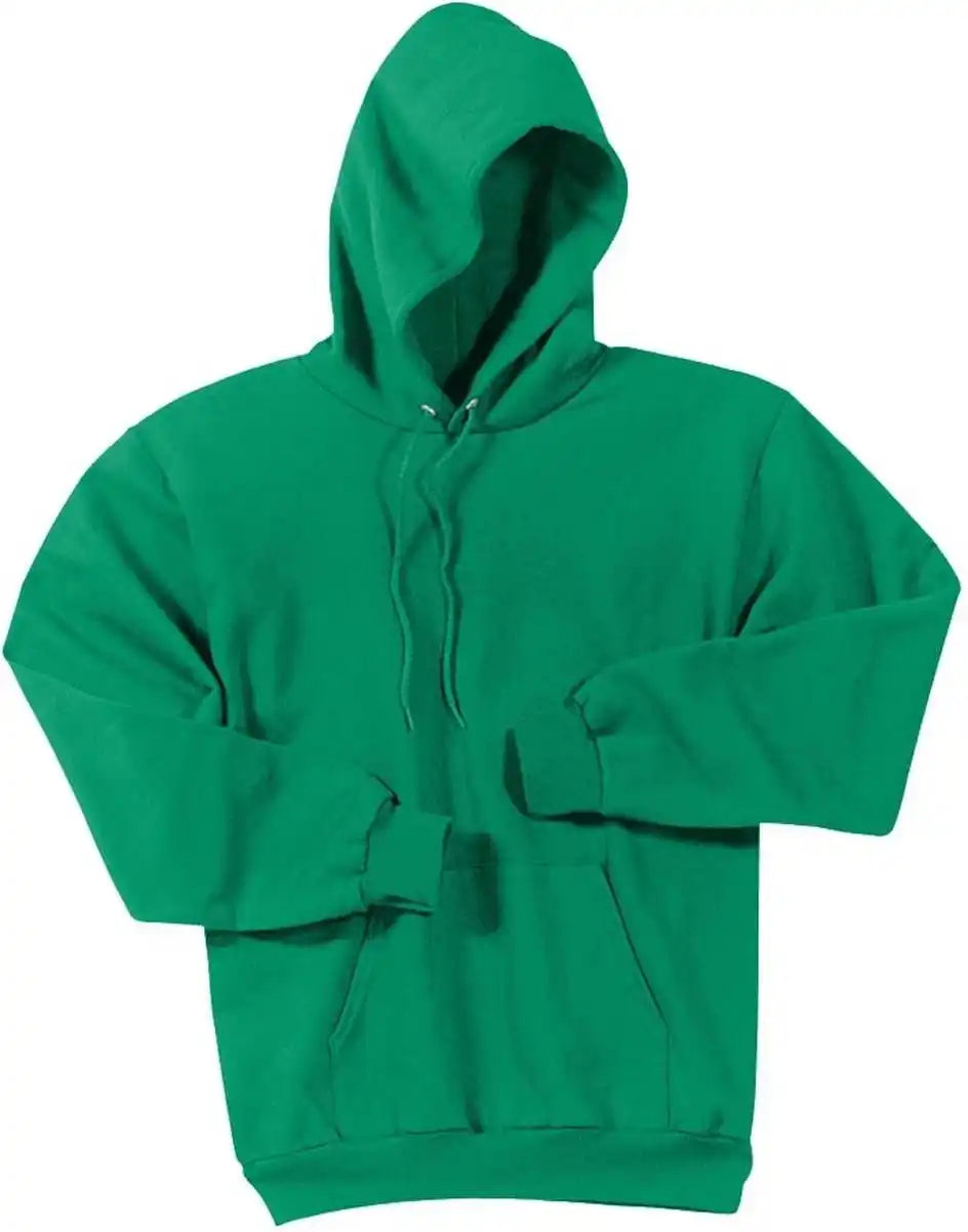 Port &amp; Company Pc90ht Tall Essential Fleece Pullover Hooded Sweatshirt Kelly