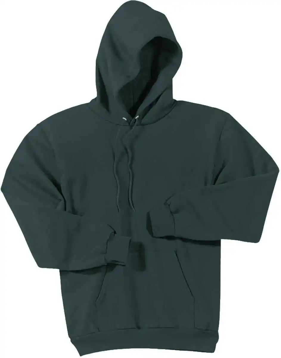 Port & Company Pc90ht Tall Essential Fleece Pullover Hooded Sweatshirt Dark Green