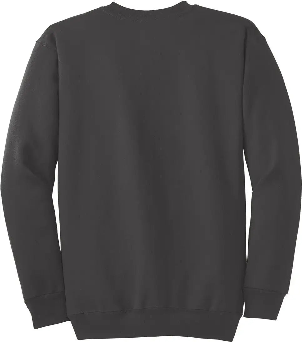 Port & Company Pc90t co Tall Essential Fleece Crewneck Sweatshirt - Charcoal - Adult l