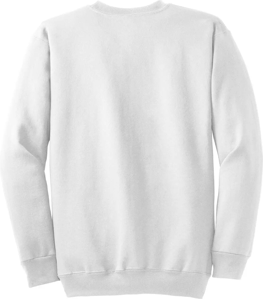 Port & Company Pc90t co Tall Essential Fleece Crewneck Sweatshirt - White - Adult l